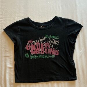 Black Graphic T-Shirt